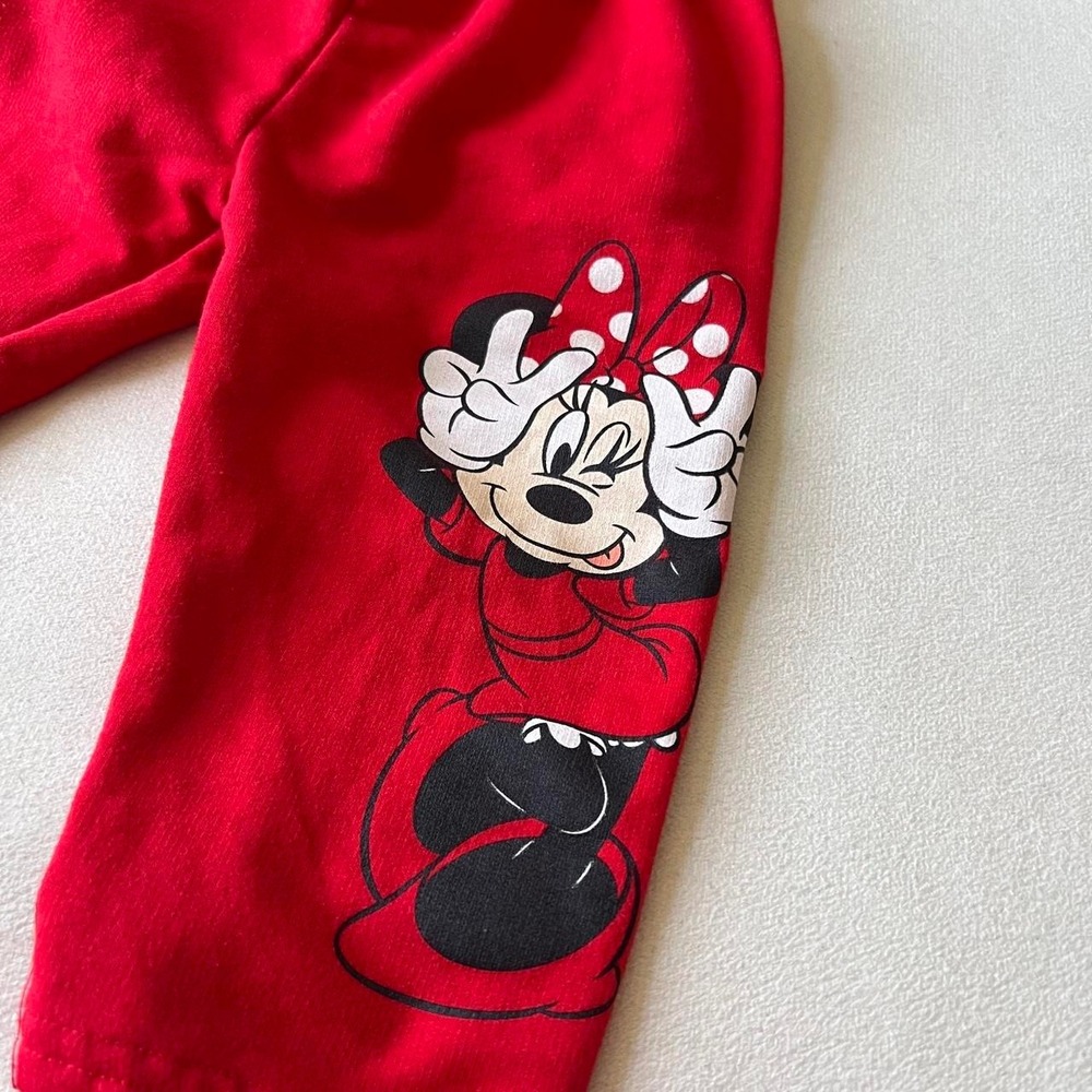 Disney Baby Minnie Mouse Set Red Cute Park Ready Silly World Famous Minnie Mouse - Picture 2 of 6